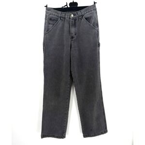 John Galt Brandy Melville Womens Carpenter Jeans Faded Black High Rise Size S